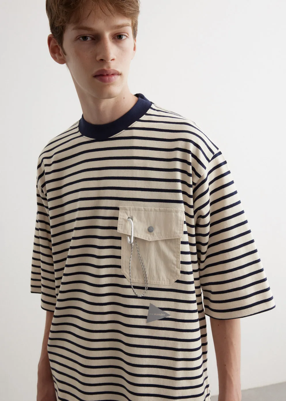 Stripe Pocket T-Shirt