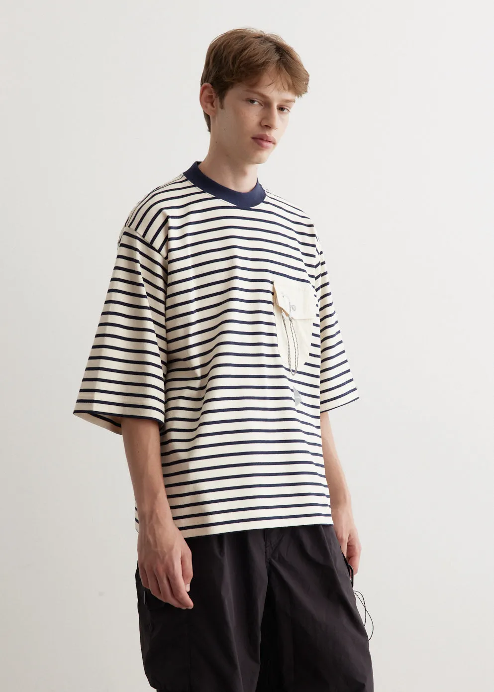 Stripe Pocket T-Shirt