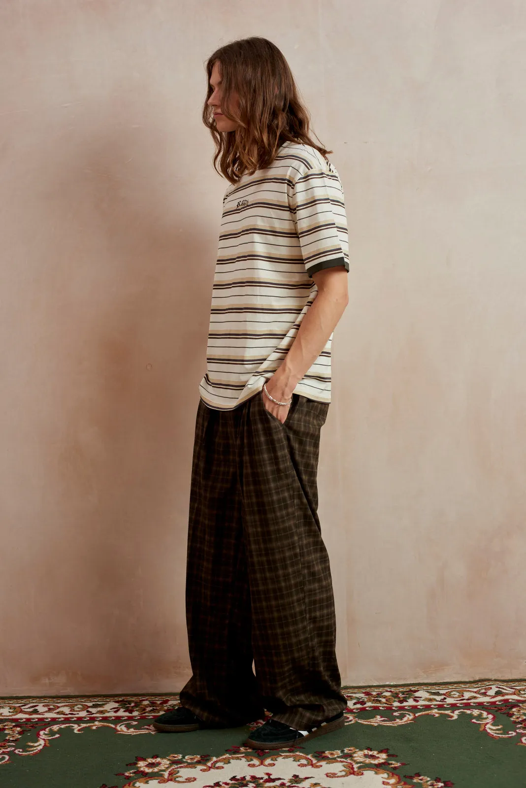 STRIPED RINGER TEE