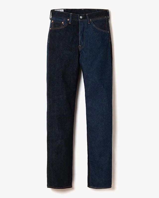 Studio D'Artisan D1902 'Trinity Denim' Regular Straight 15oz Selvedge Mens Jeans - Onewash