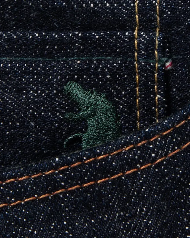Studio D'Artisan GZ-012 'Godzilla Great Monster War' 18oz Selvedge Regular Straight Mens Jeans - Onewash