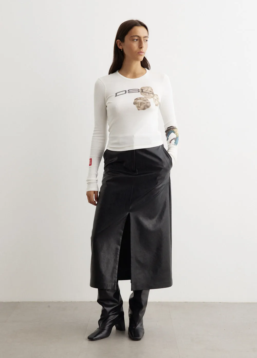 T-Ele Long Sleeve Tank Top