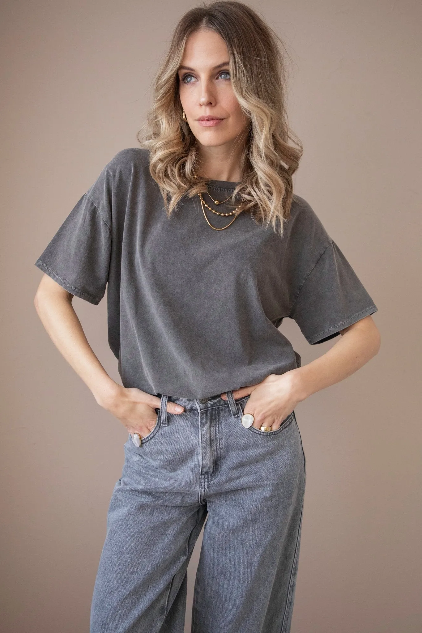 The Base Dark Grey - T-Shirt