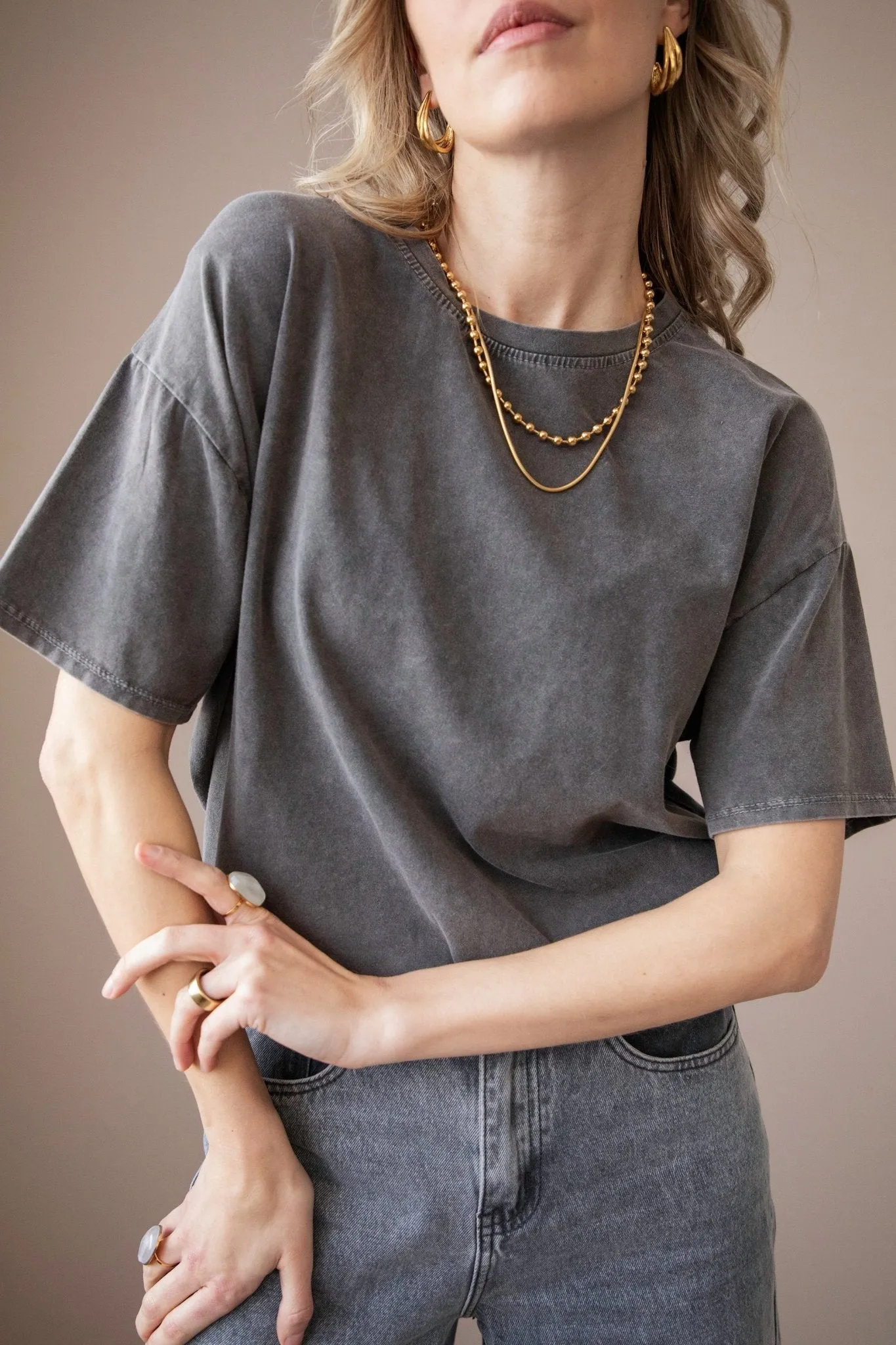 The Base Dark Grey - T-Shirt