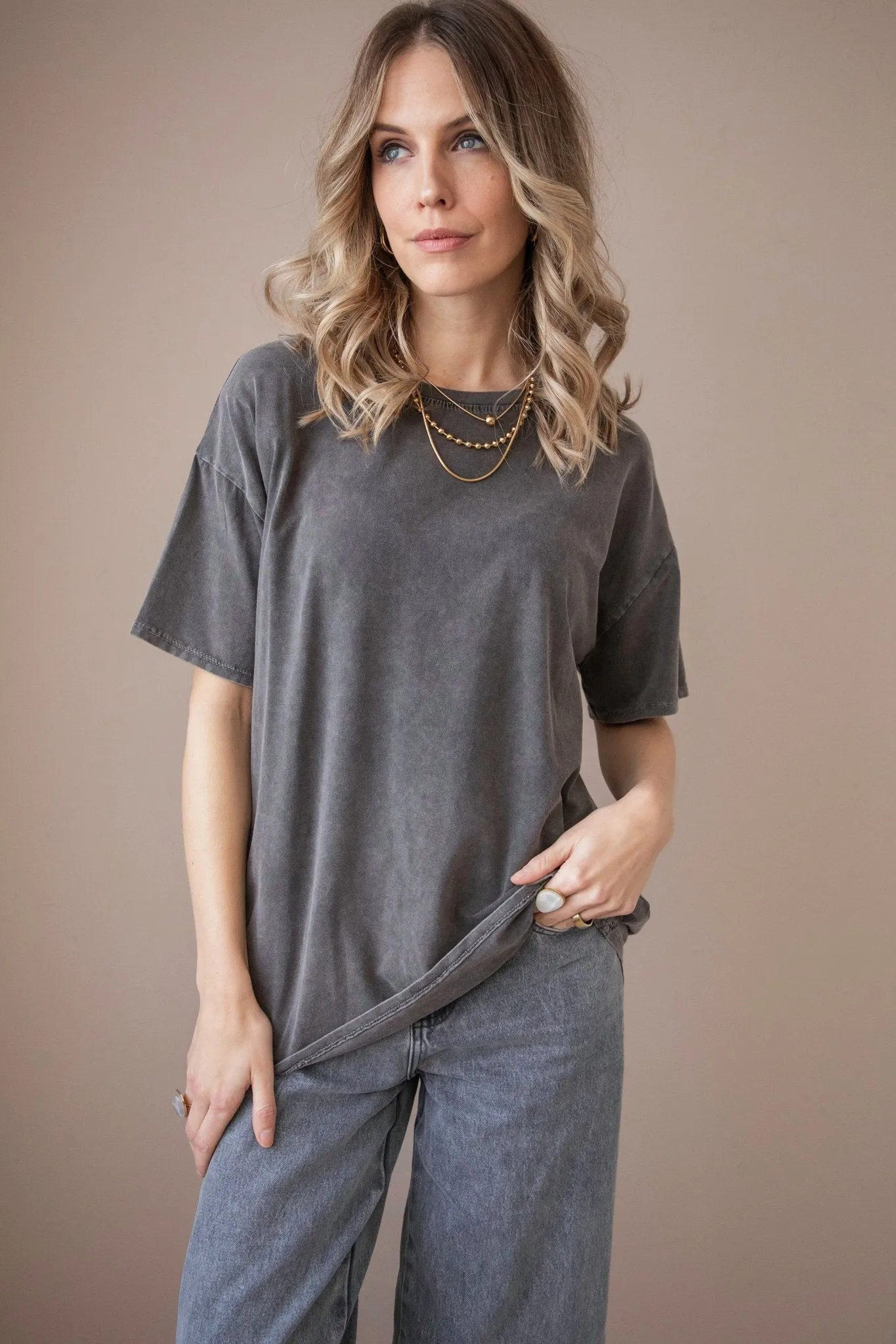 The Base Dark Grey - T-Shirt