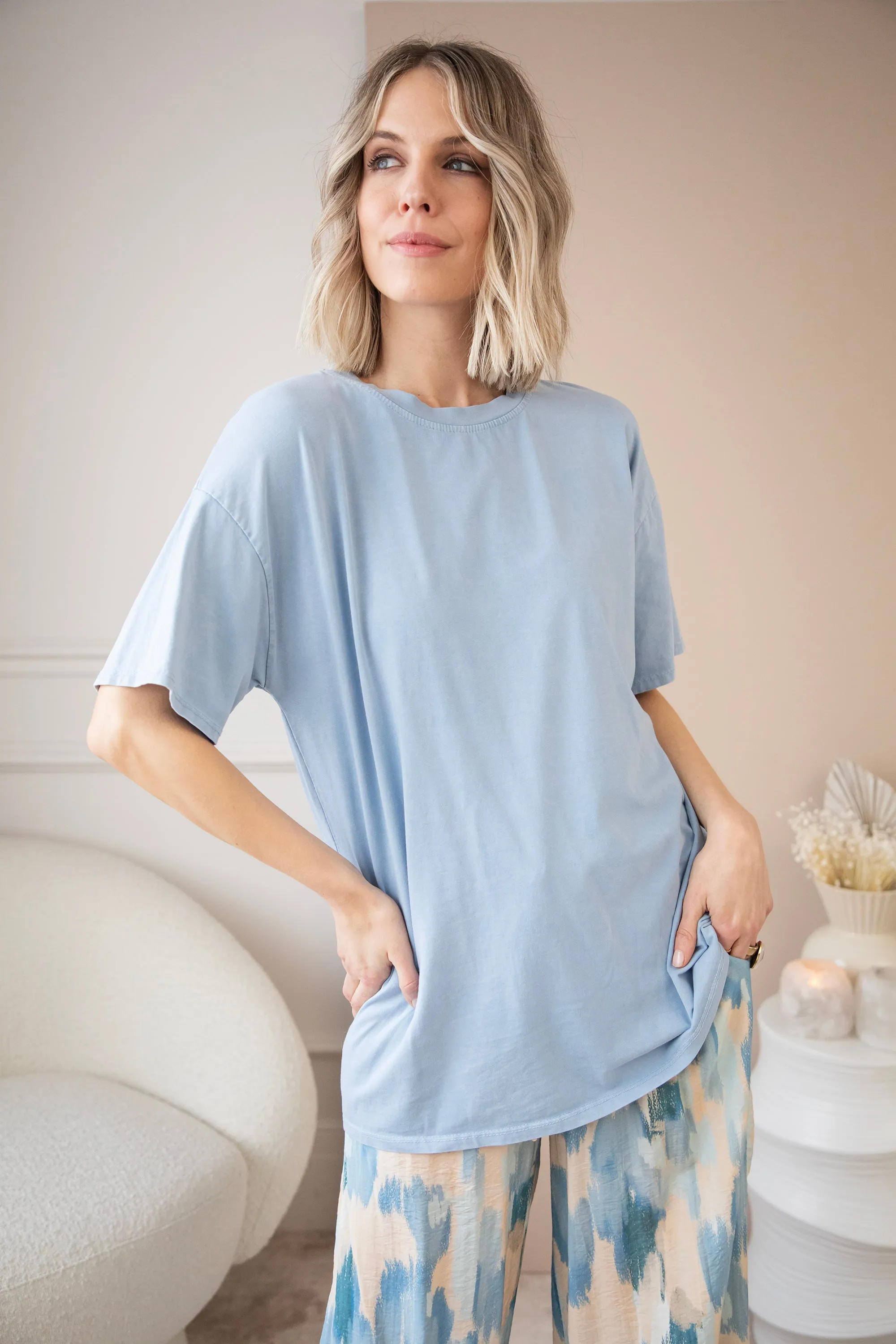 The Base Powder Blue - T-Shirt