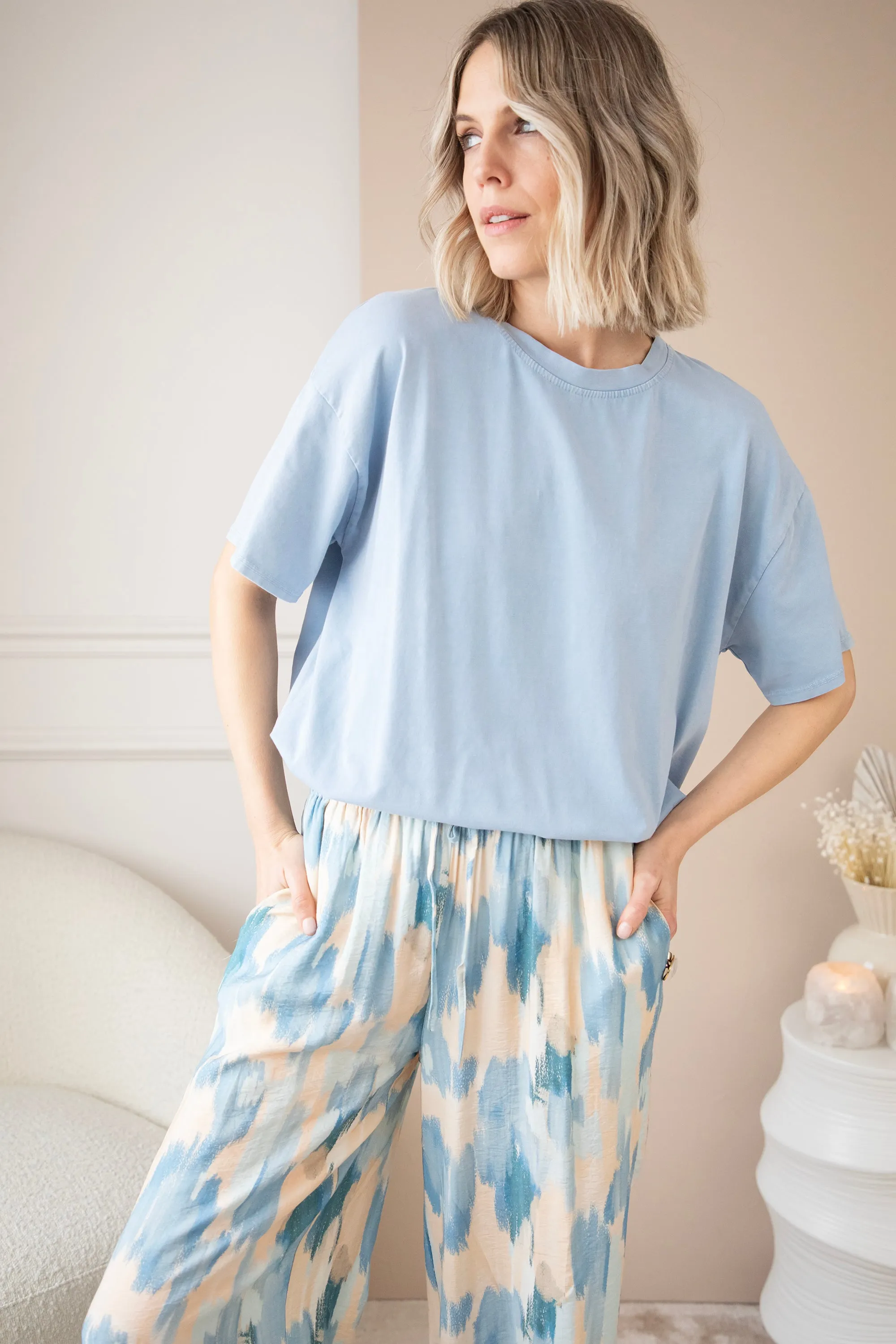 The Base Powder Blue - T-Shirt