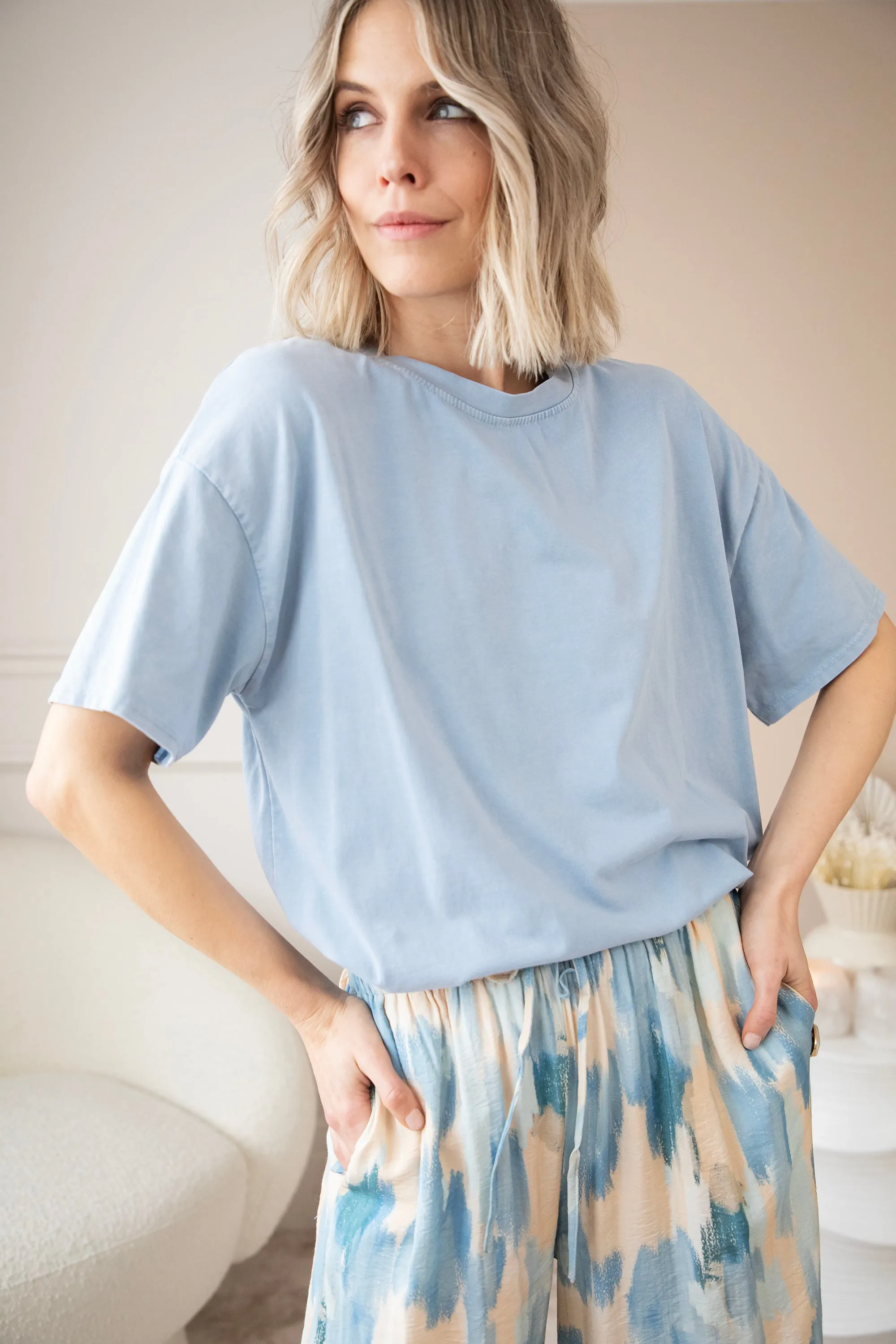 The Base Powder Blue - T-Shirt