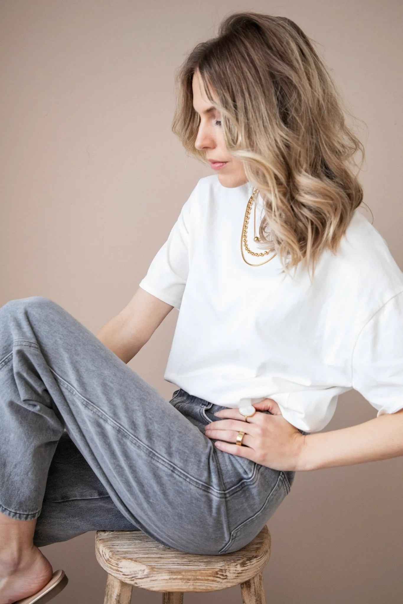 The Base White - T-Shirt