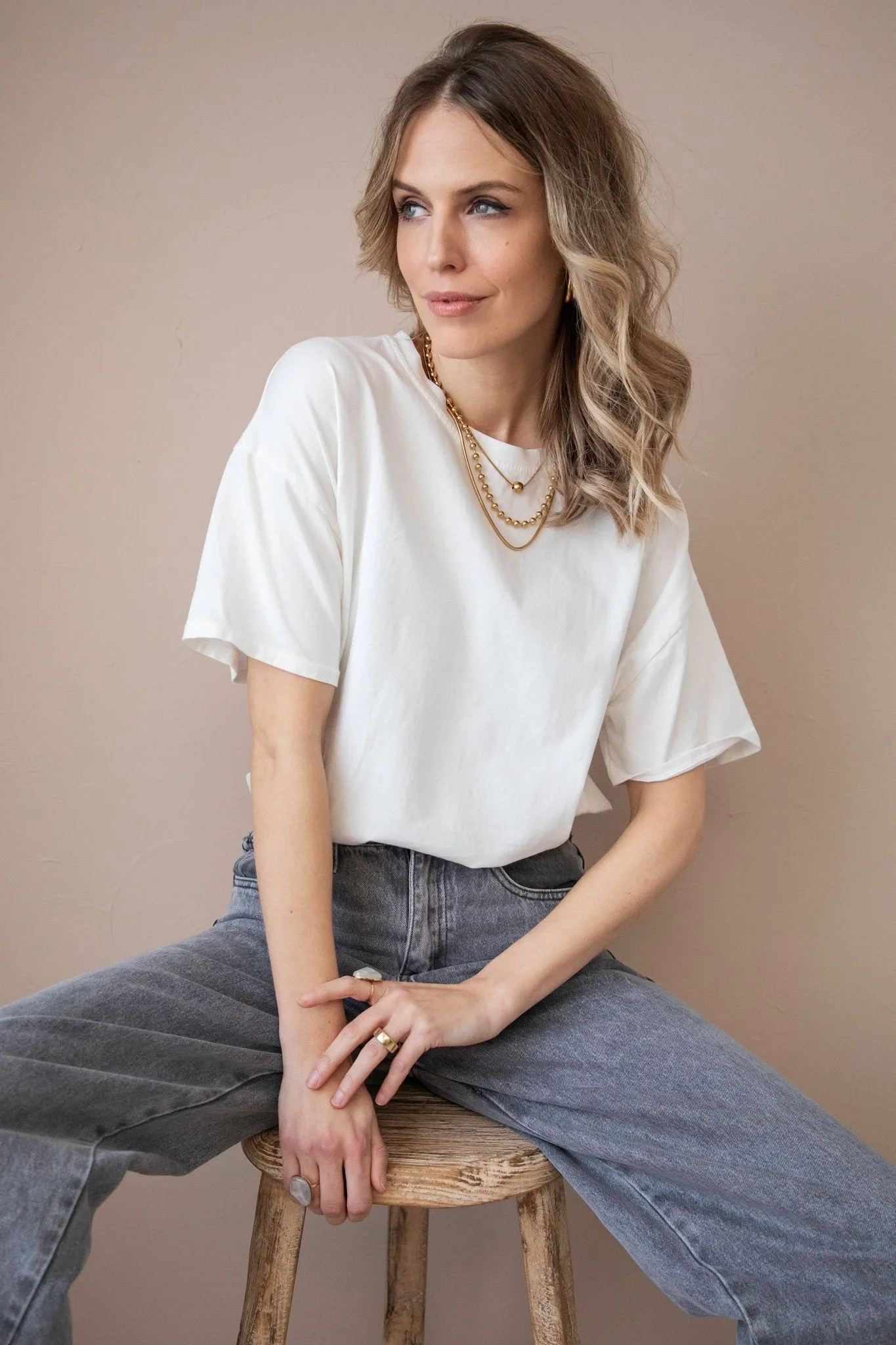The Base White - T-Shirt