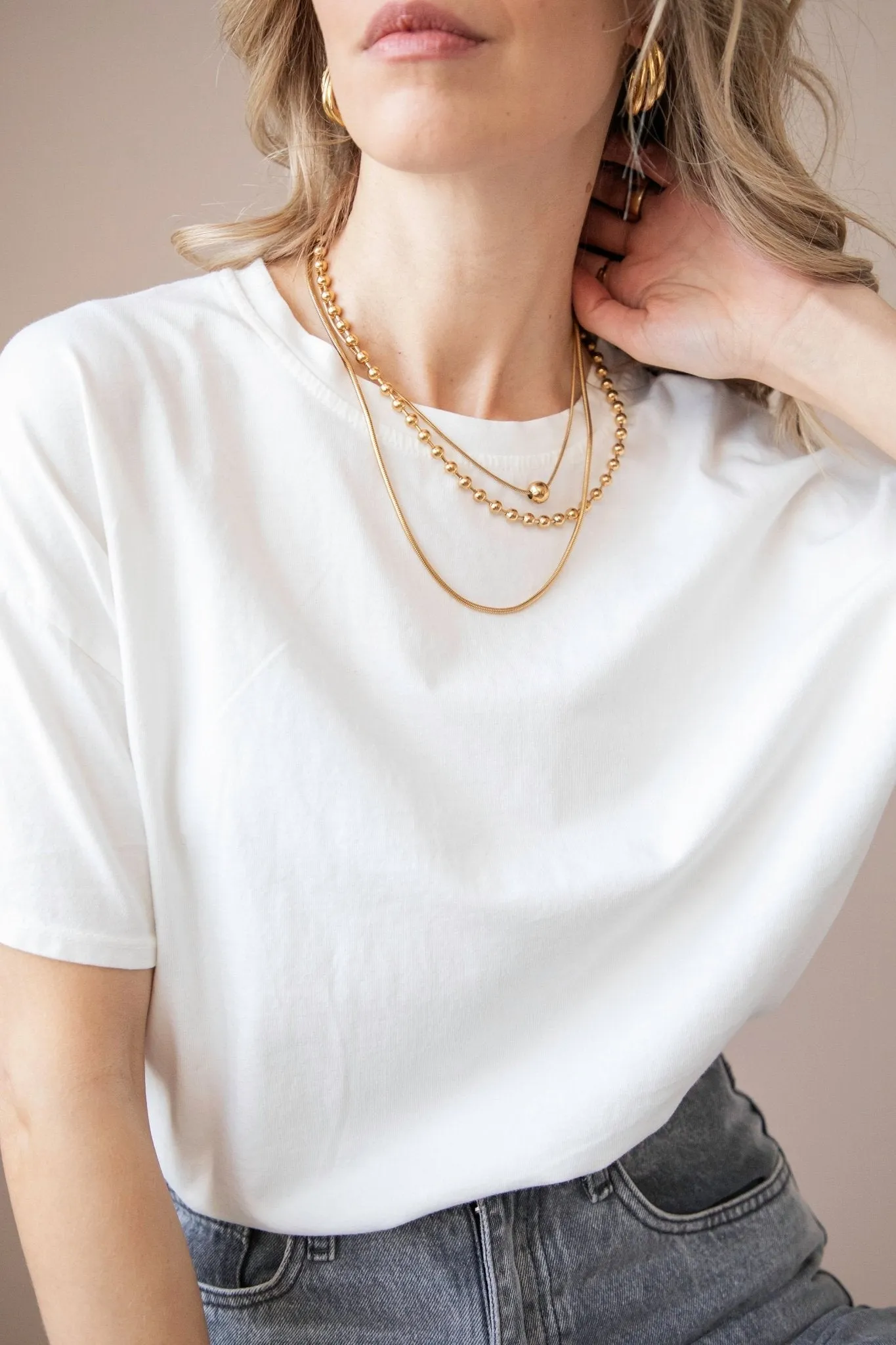 The Base White - T-Shirt