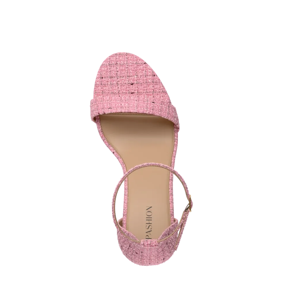 The Pashionista - Pink Tweed 4 Block