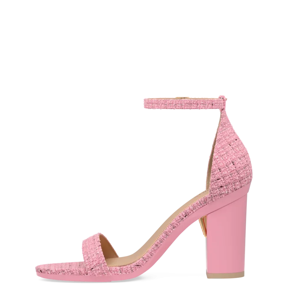 The Pashionista - Pink Tweed 4 Block