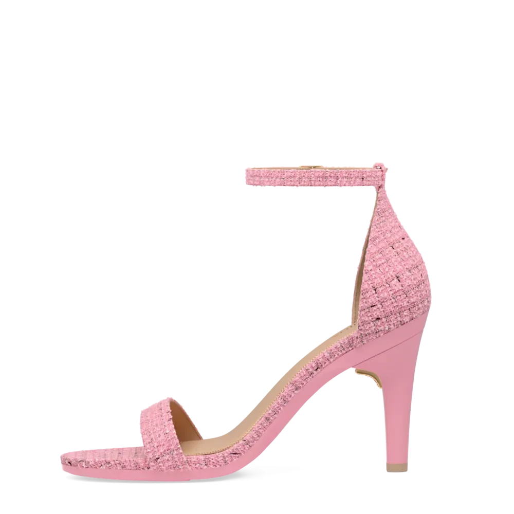 The Pashionista - Pink Tweed 4 Stiletto