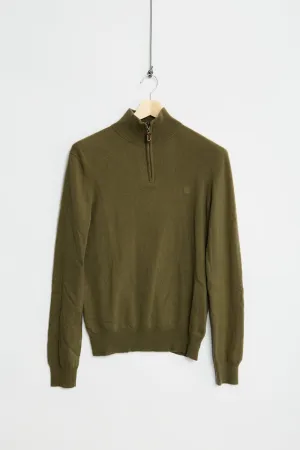 Timberland cashmere quarter zip (M)