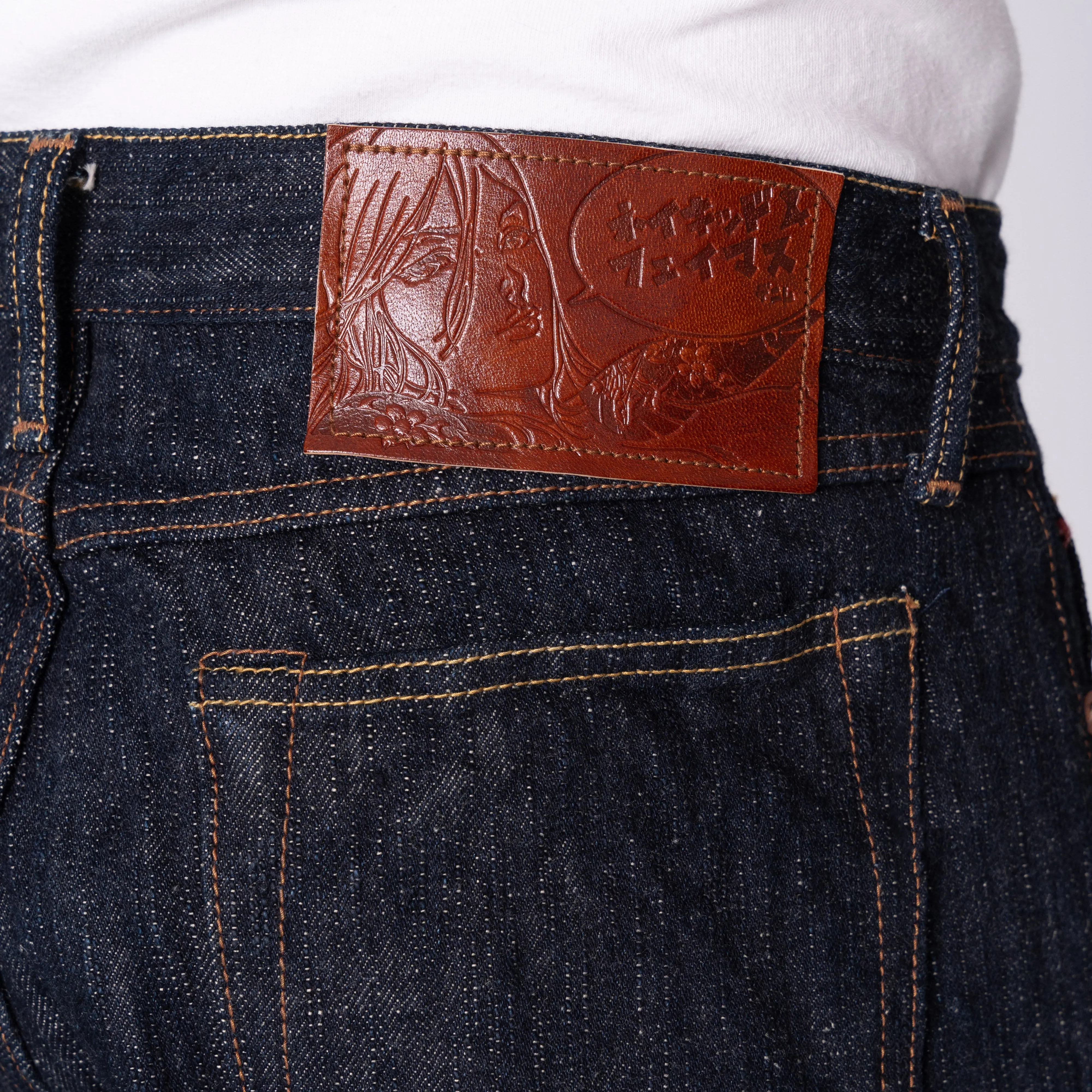 True Guy - MIJ12 - Aomidori Selvedge (No Embroidery)