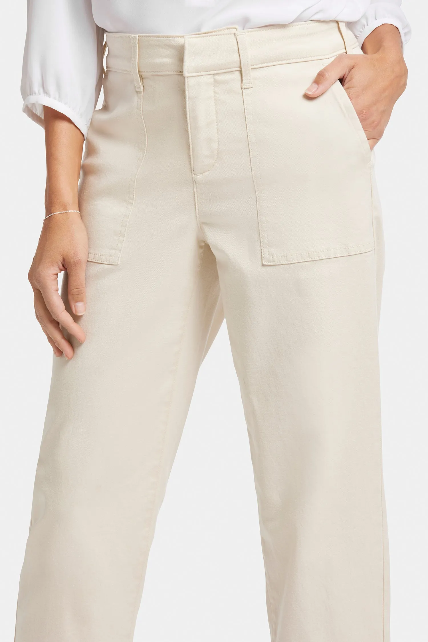 Utility Pants In Petite - White Creek