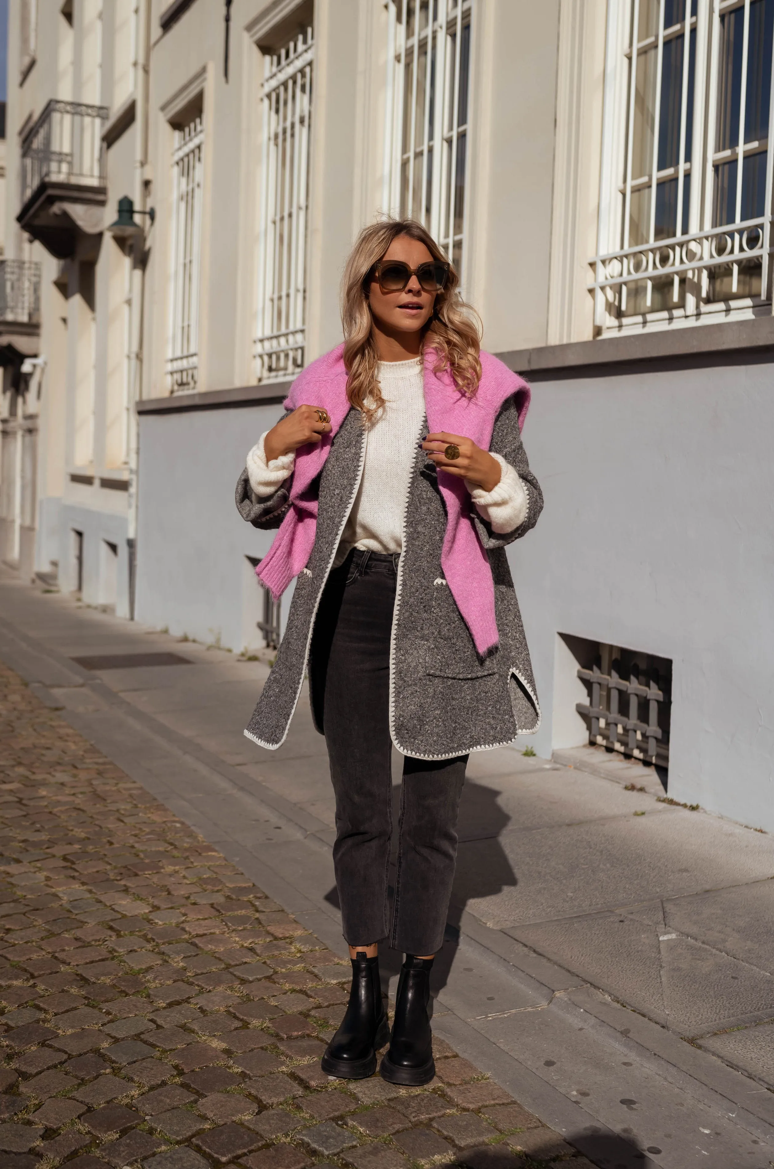 Veste Barney - grise