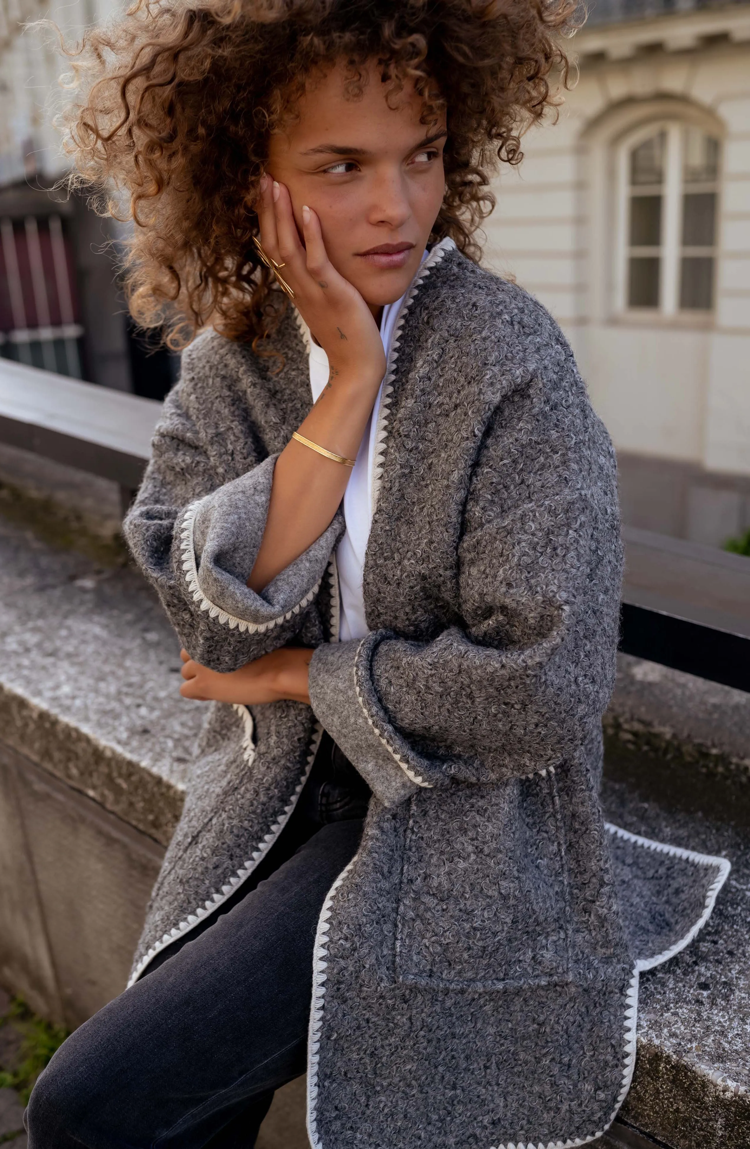 Veste Barney - grise