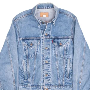 VINTAGE LEVIS TYPE 3 DENIM JACKET 4 POCKETS 71506 1980S SIZE 42 MADE IN USA
