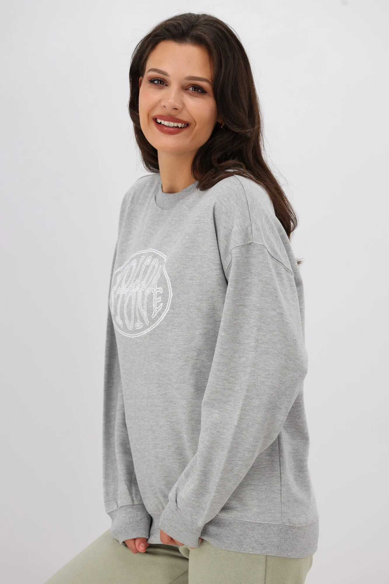Volcom Ex Boyfriends Crew Heather Grey