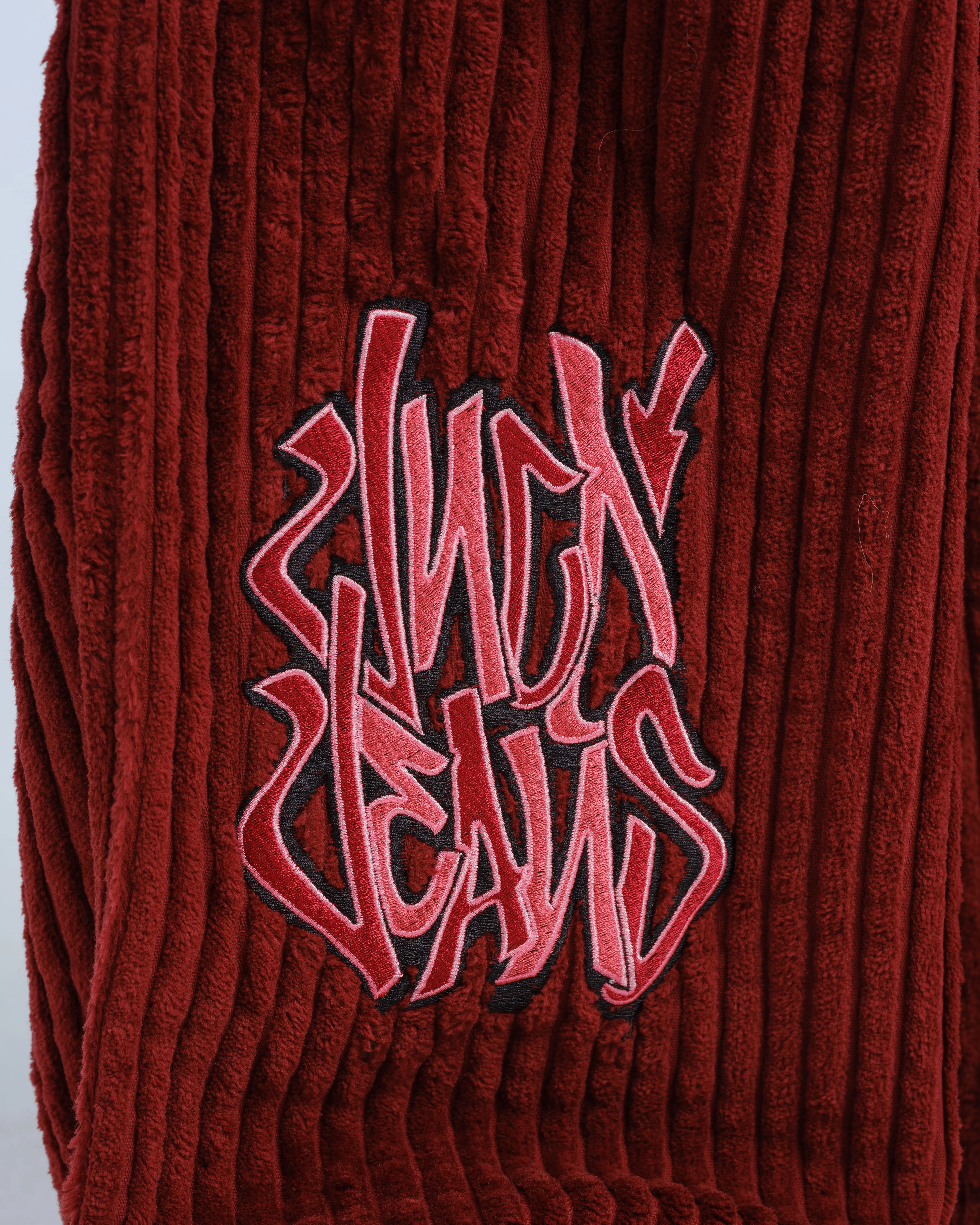 W Rollin. 26. 2 Wale Corduroy. Burgundy.