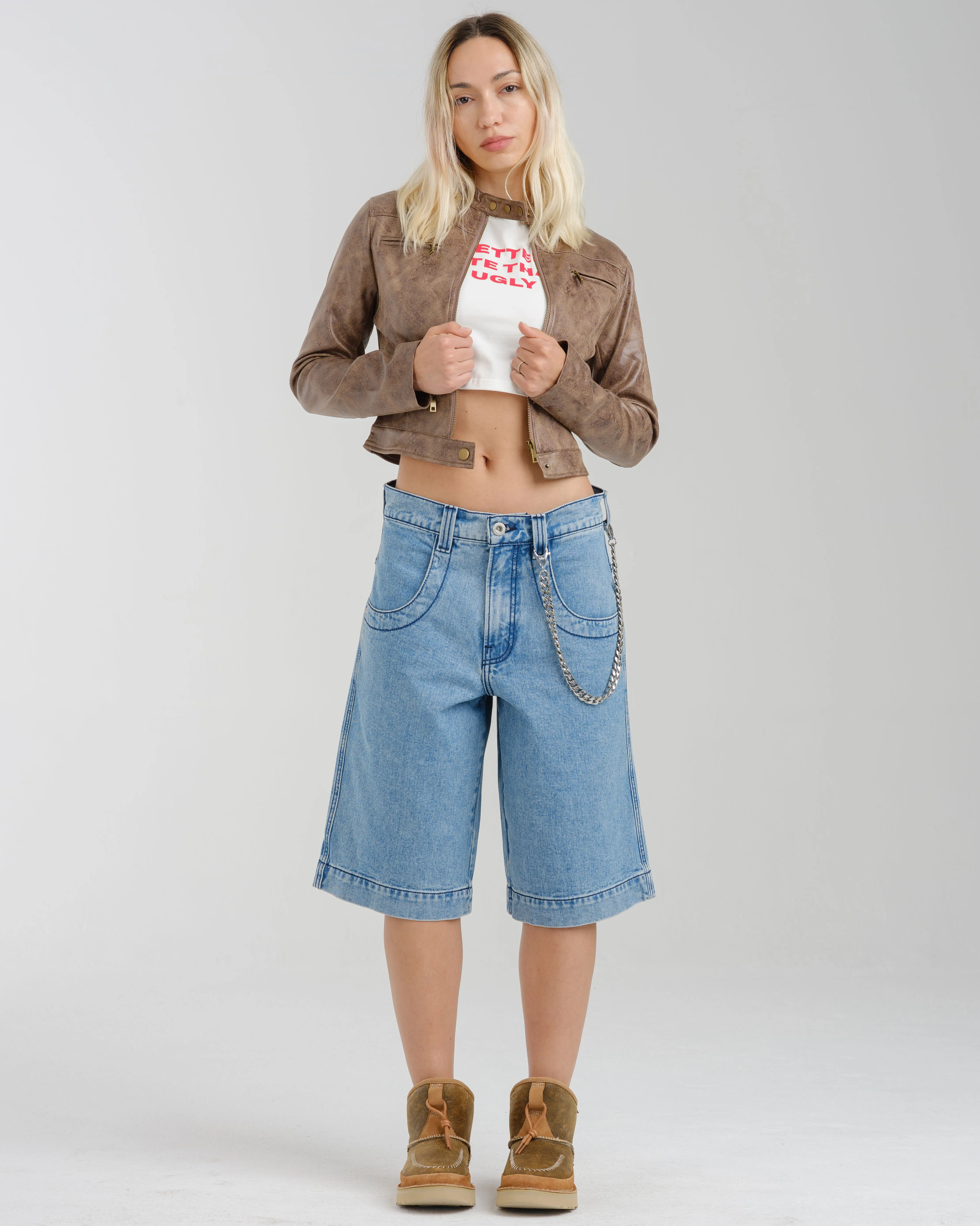 W101 Twin Cannon Shorts. 14 Inseam. Antique.
