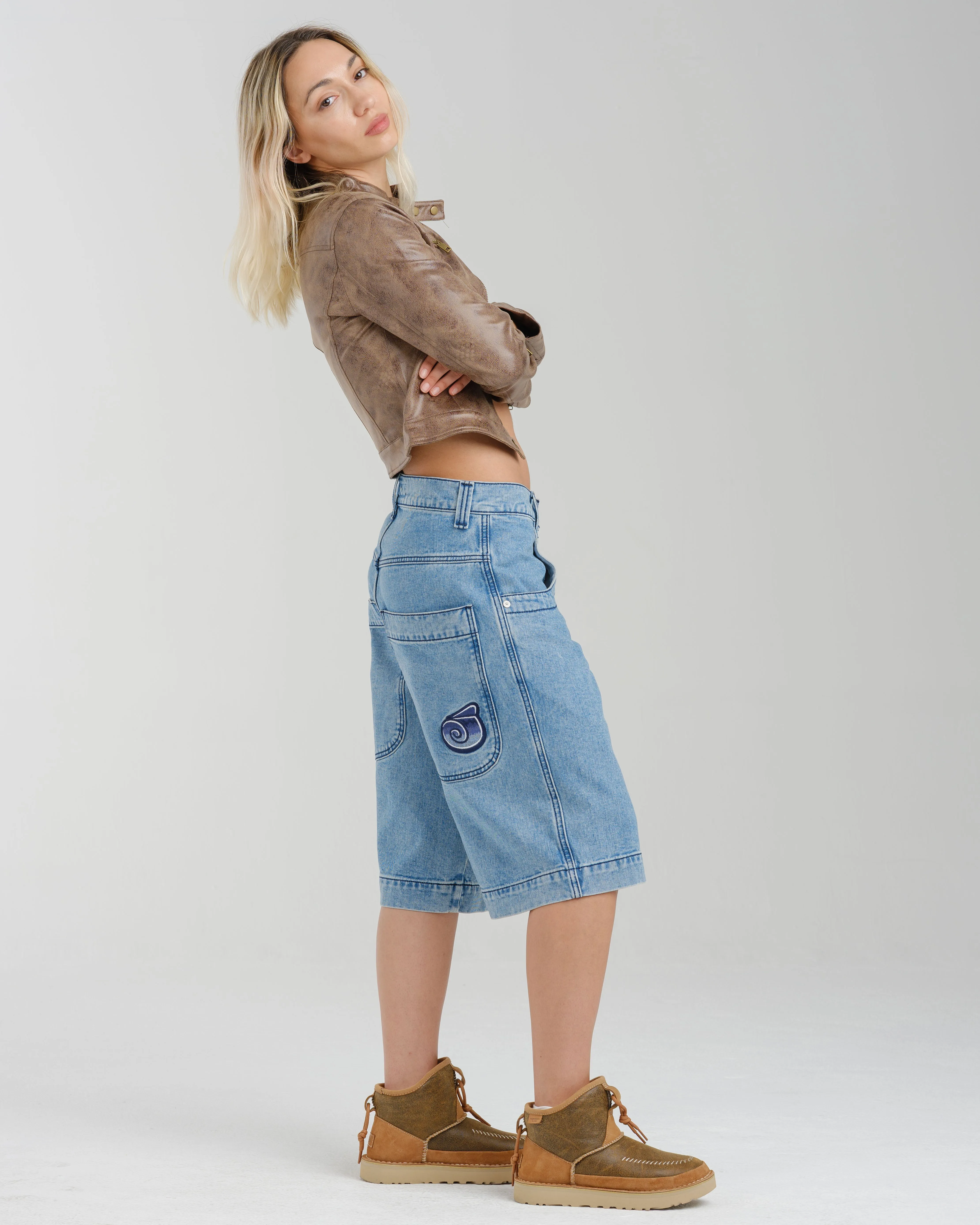 W101 Twin Cannon Shorts. 14 Inseam. Antique.