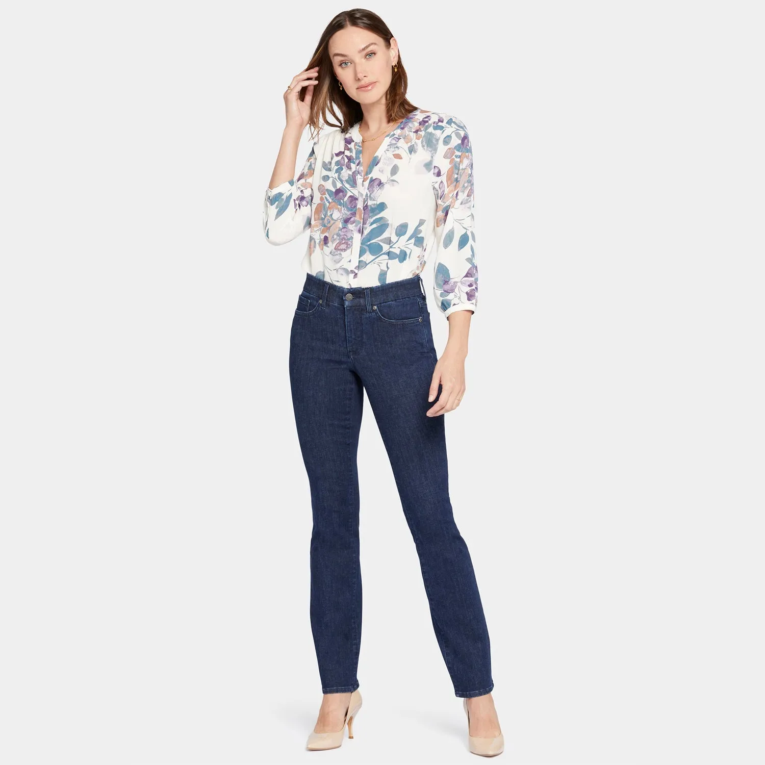 Waist-Match™ Marilyn Straight Jeans In Petite - Inspire