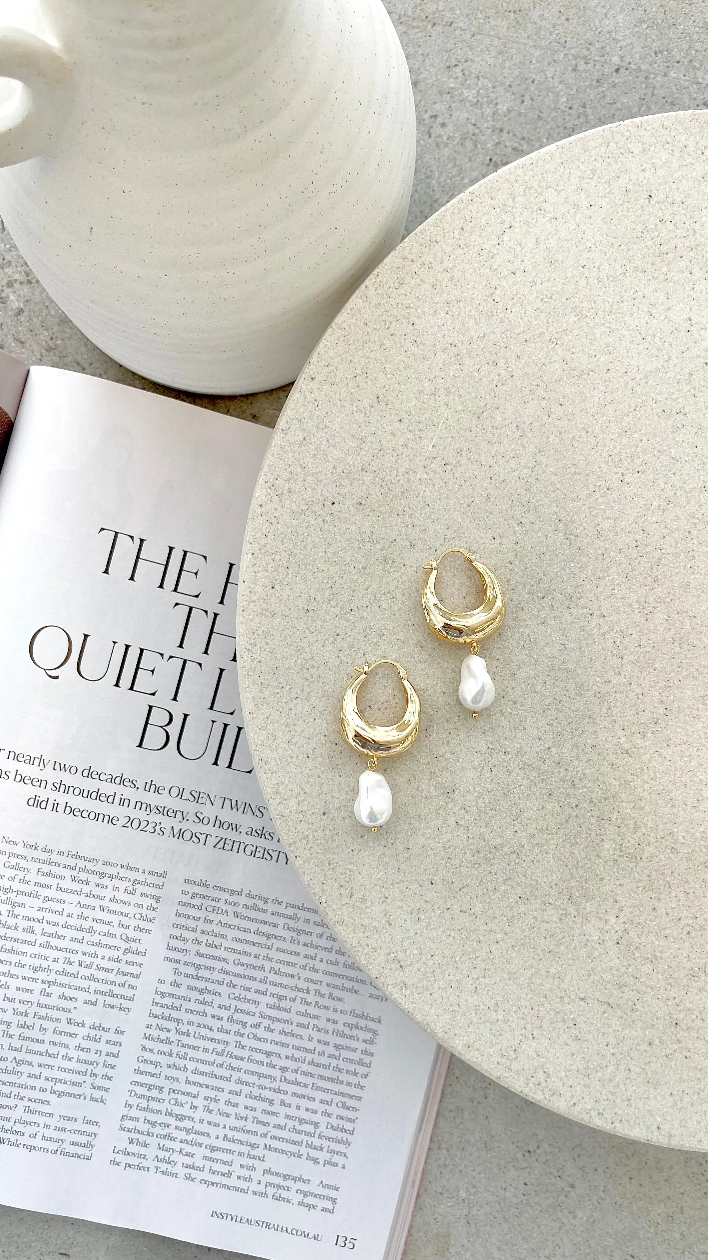 Wandrea Earrings - Gold