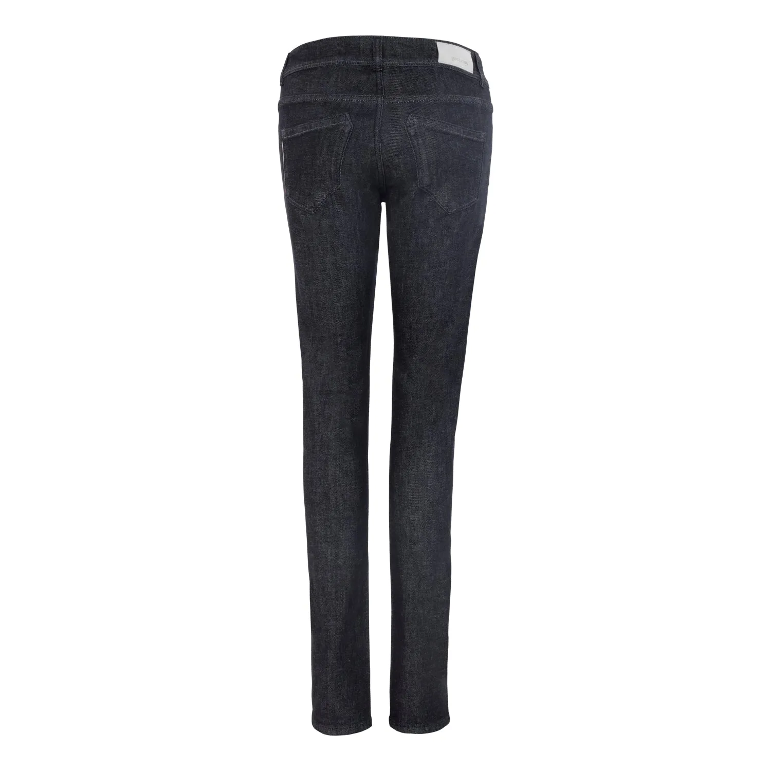 Womens Slim Jeans - Black Light One Wash