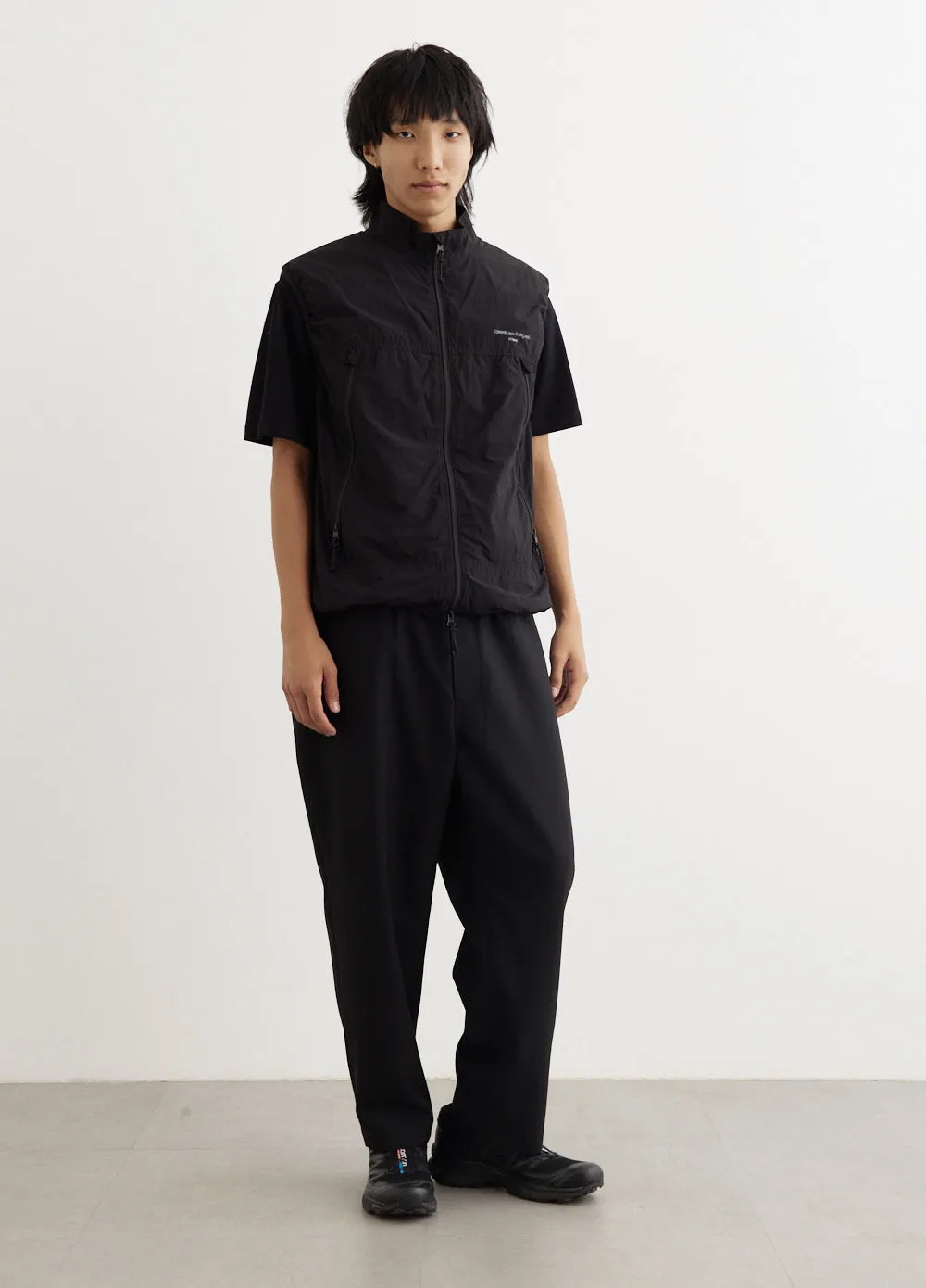 Wool High Density Poplin Pants