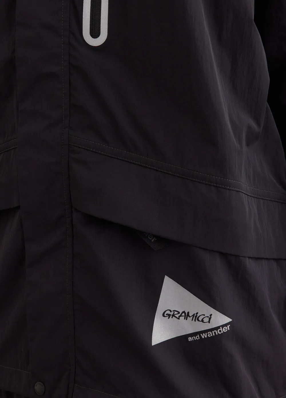 x And Wander Patchwork Wind Hoodie