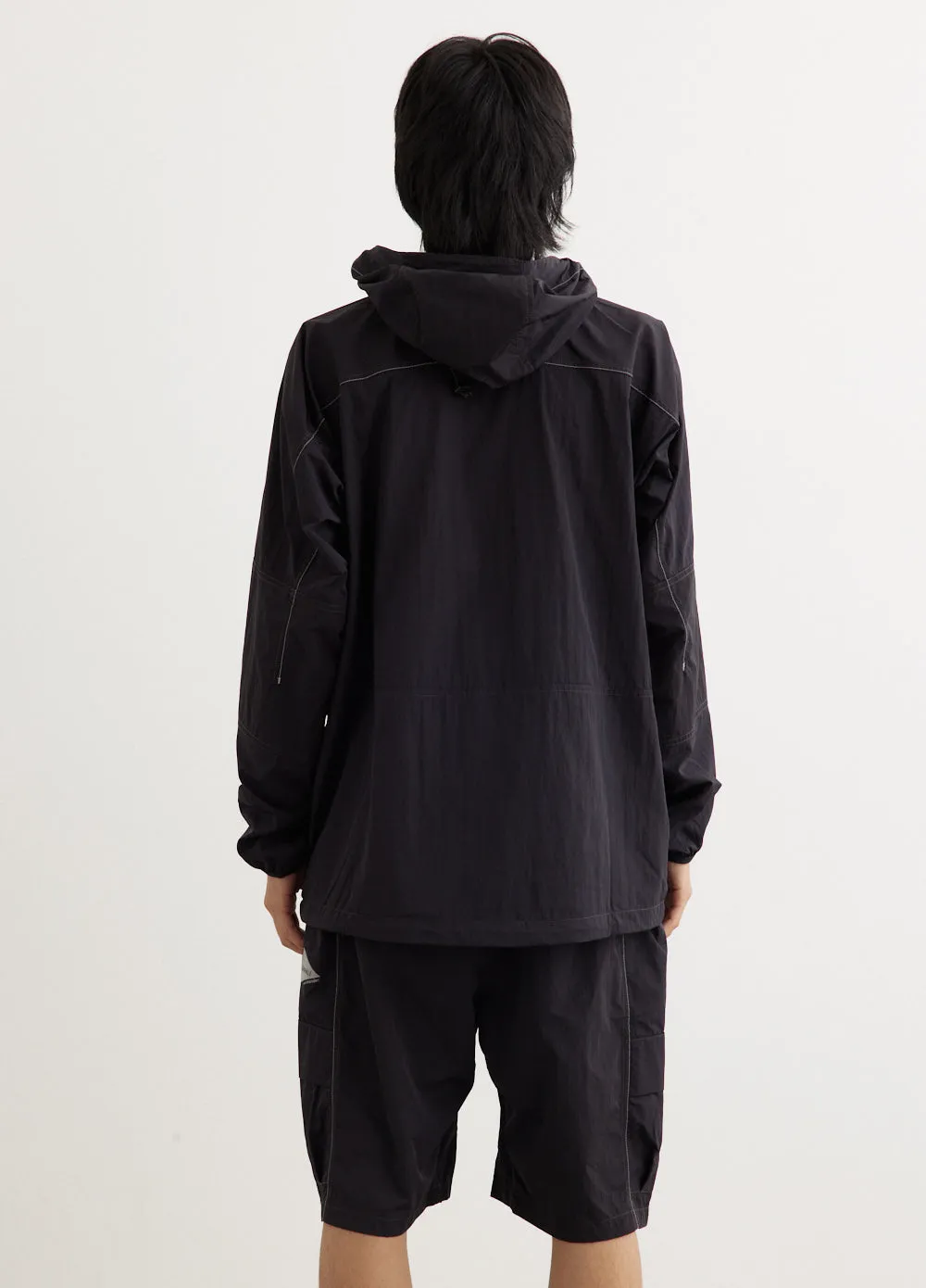 x And Wander Patchwork Wind Hoodie