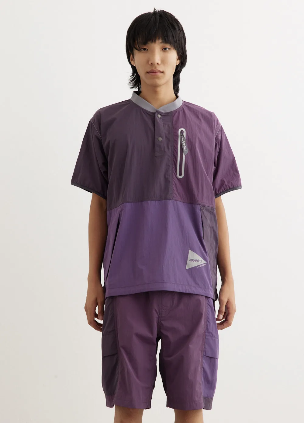 x And Wander Patchwork Wind T-Shirt